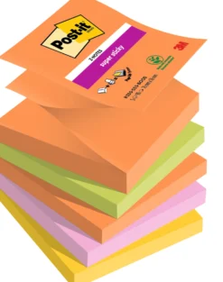Z-block Post-it Super Sticky R330 Boost, 76x76mm, 5 block